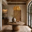 4 - Light LED Chandelier