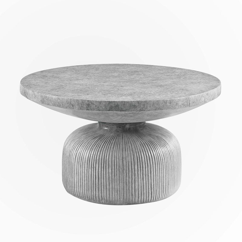Table basse Laddie, Gris foncé