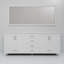 Meuble-lavabo double l 72 po x P 22 po et miroir 70 po Jacques-66637742-90699651