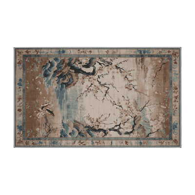 Tapis gris lavable à la machine