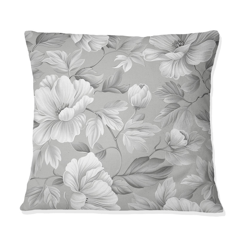 Coussin Floral Dream I - Glam, H 16 po x l 16 po