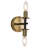 2-Light Dimmable Armed Sconce