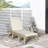 Outdoor Chaise Lounge Chair With Adjustable Backrest And Cushion
