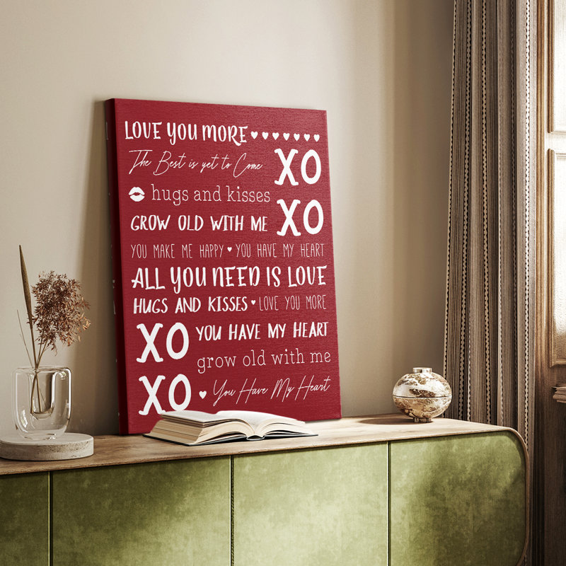 Love You More -Gallery Wrapped Cavas