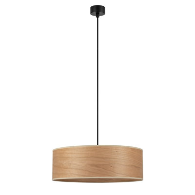 Tsuri 1 - Light Black Drum Pendant