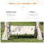 3 Person Porch Swing with Canopy