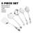 Hammered Stainless Steel Petite Kitchen Utensil Set