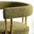 Bingham 4 - Person Dining Table Sets With 52'' Round Table & 4 Upholstered Chenille Gold Chairs-1310289645