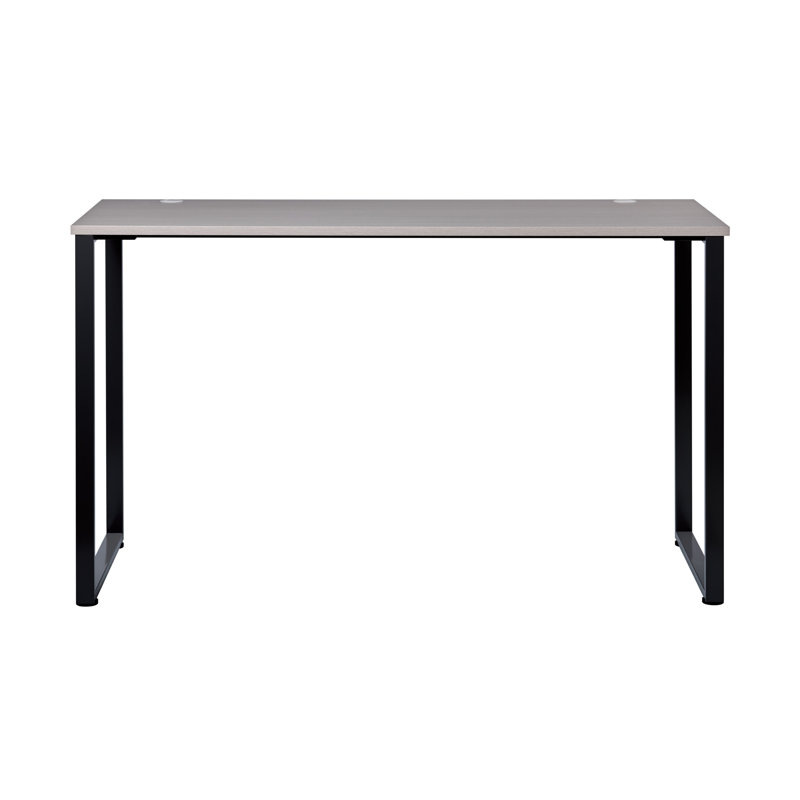 Black and Gray Elm Standing Desk with Drawer