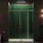 57.5"-60" W X 80" H Frameless Single Sliding Shower Door with Soft Close System, with 5/16"(8mm) Clear Tempered Glass-63542915