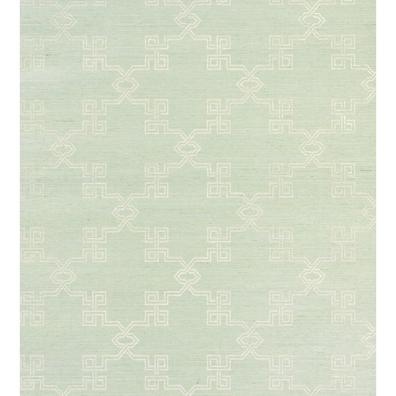 Kingsley Grass Cloth Wallpaper Roll, Mineral