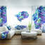« blue lion abstract art », impression-21971592-35123655