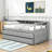 Dhruv Extra-long Twin Daybed with Trundle-1029912398