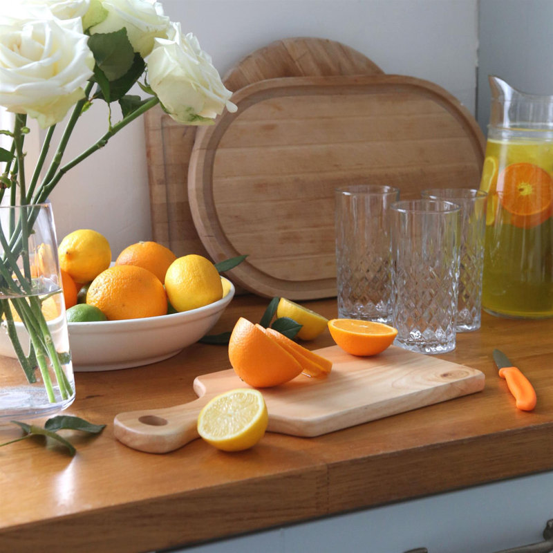 Argon Tableware Wooden Chopping Board with Handle