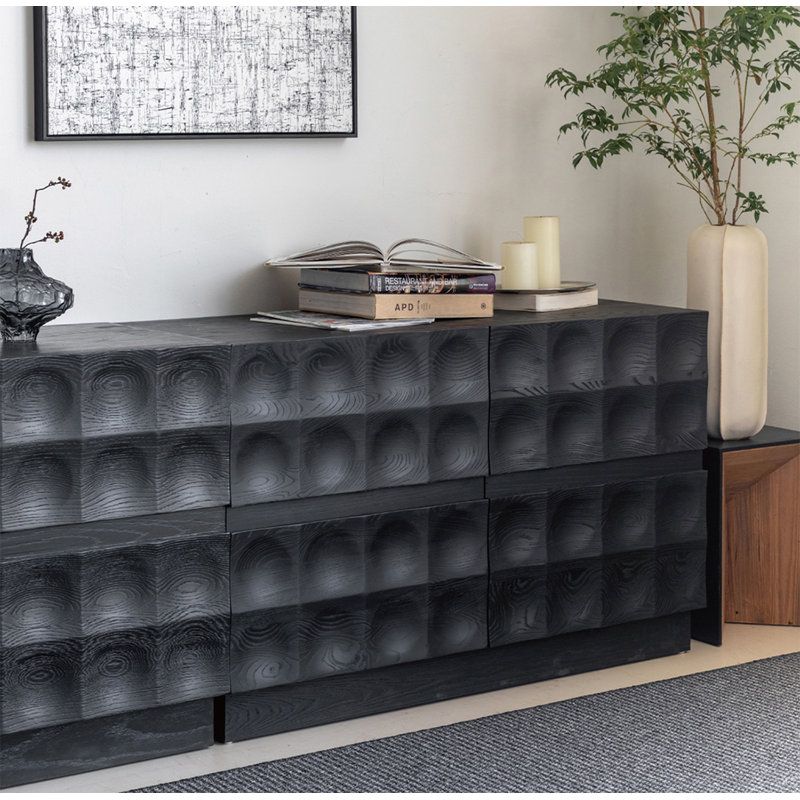 Retro Style Multi-functional Sideboard