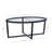 Athenia 3 Piece Glass Top  Living Room Oval Table Set-986955912