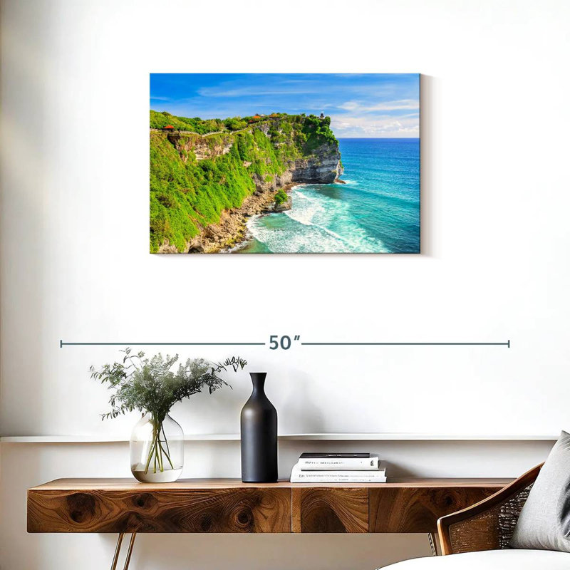Gillard Uluwatu Temple Bali, H 20 po x l 30 po