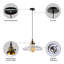 Luminaire suspendu industriel avec abat-jour en métal-1376584712