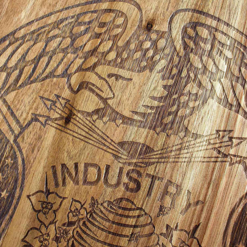 Planche à découper en acacia Rock & Branch Origins Utah