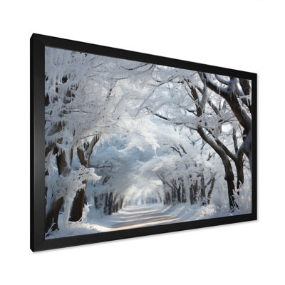 Winter Frosty Forest I, reproduction d'art sur toile