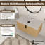 Base de meuble-lavabo simple 36 po Caldicot, armoire de base sans lavabo