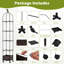 200cm H x 30cm W Gothic Trellis
