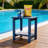 Outdoor Side Table Adirondack Tables Weather Resistant Patio Table Plastic Outdoor End Tables（Set Of Two）-117549642