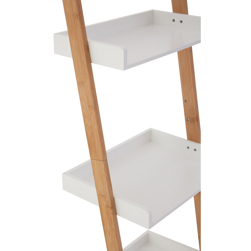 Aldaco 44cm W Solid Wood Shelving Unit