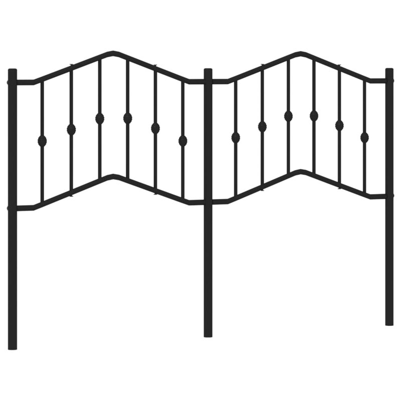 Bayhills Headboard, Black, 98cm H x 142cm W x 4cm D