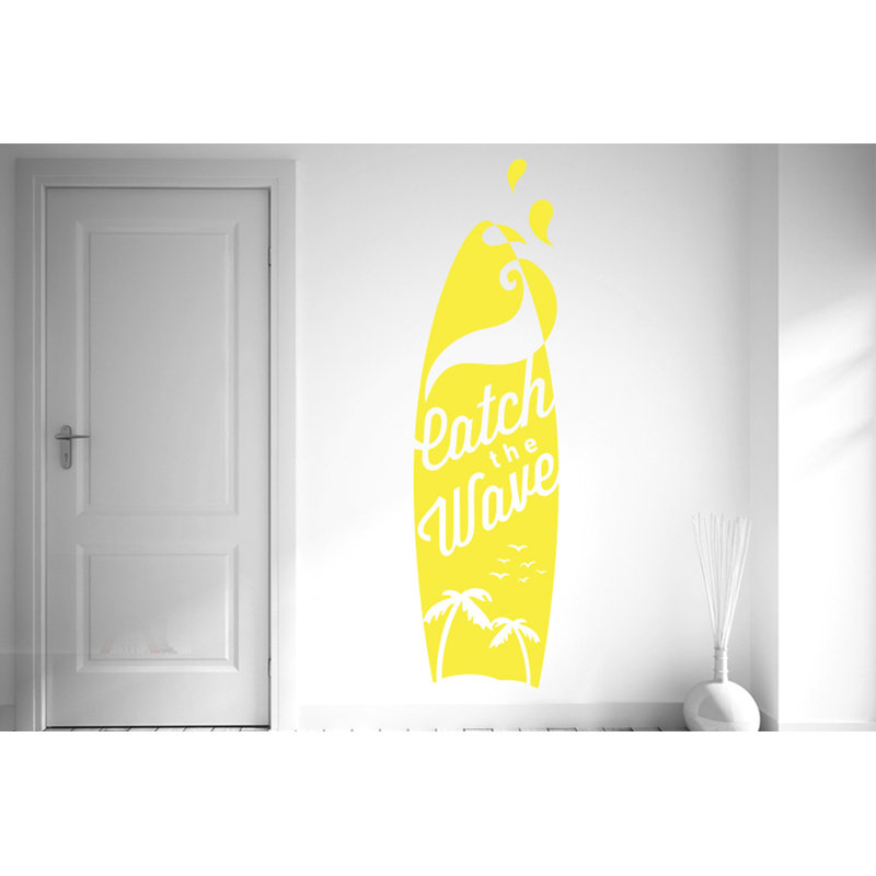 Nautical & Beach Wall Decal, Bright Yellow
