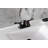 NuWave French Centerset Bathroom Faucet with Drain Assembly-9395366