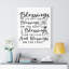 Blessings On The - Wrapped Canvas Print-1787026541