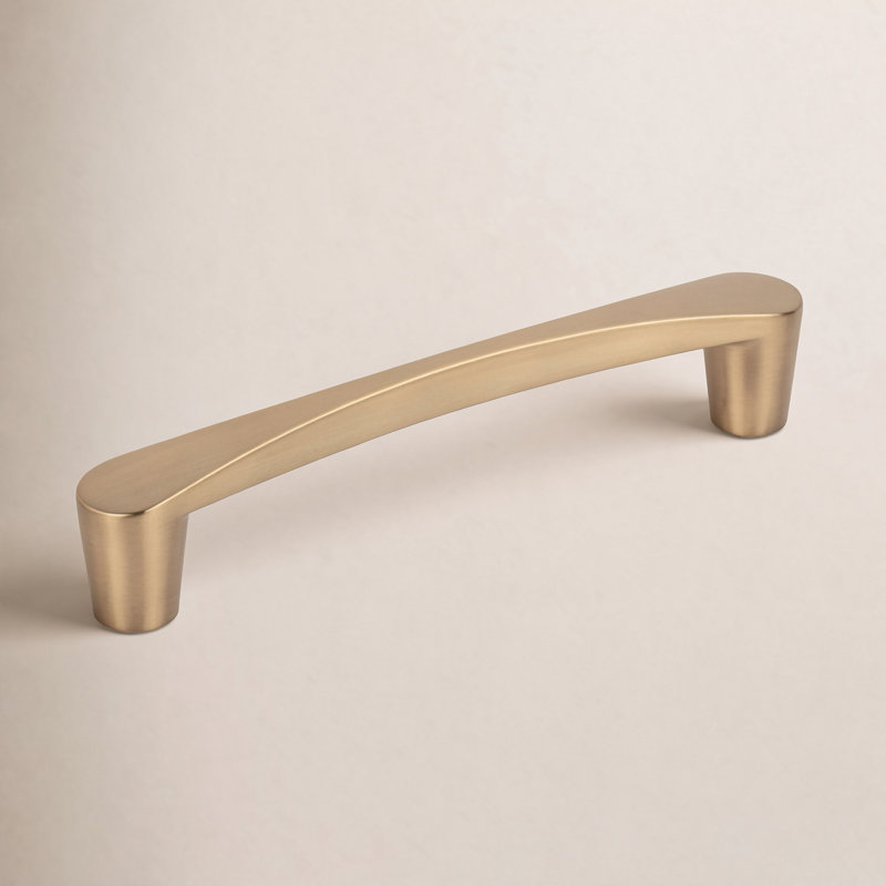 Nouveau 5 1/16" Center to Center Bar Pull, Honey Bronze