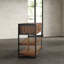 Console en bois massif 50 po Gillianna