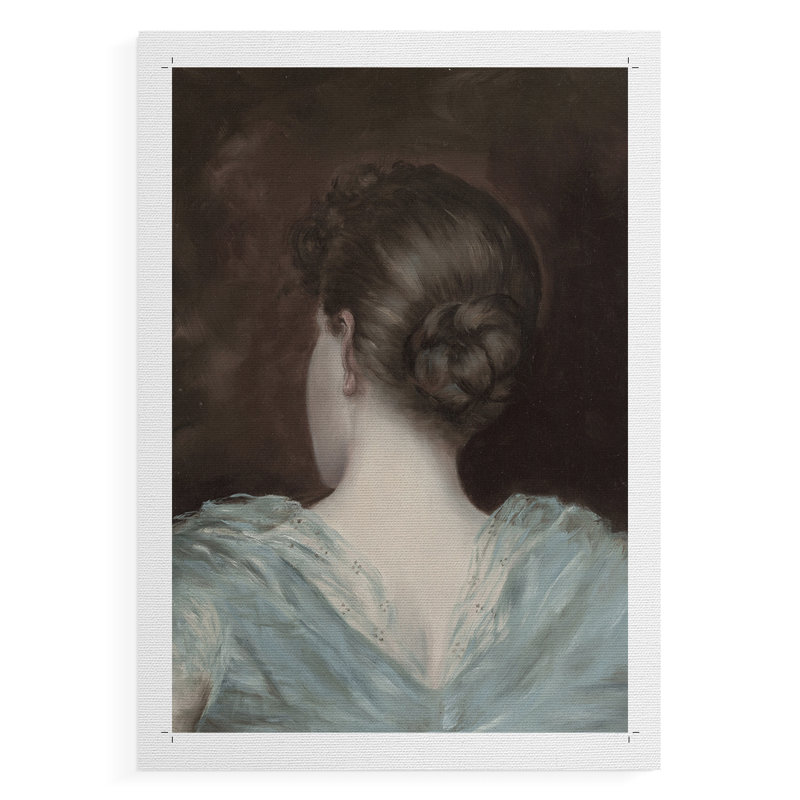 Impression de portrait rétro XXVI - reproduction de toile seulement - non encadrée, H 48 po x l 32 po