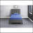 7Inch Mattress And Pillow Set Breathable Fabric Gel-Infused Memory Foam Mattress, Blue, Mattress In A Box-241032323
