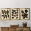 Autumnal Leaves I - Ensemble de 3 peintures sur toile encadrées-495181437-495181435