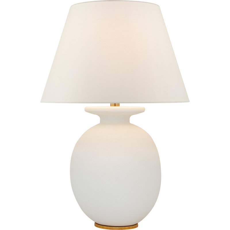 Christopher Spitzmiller Hans Medium Table Lamp, Sandy White