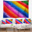 Tapisserie abstraite multicolore à crayons multicolores-28496426