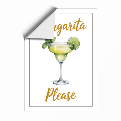 Margarita Please Modern - Framed Print