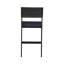 Tabouret de comptoir 24 po, métal noir / bois, aucune différence de coussin, capacité de poids de 300 lb, modèle Synergy métal / bois requis pour l'assemblage, coussin de charge de 300 lb,