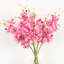 Arrangement floral orchidée artificielle 22 po dans un vase en verre-749332116