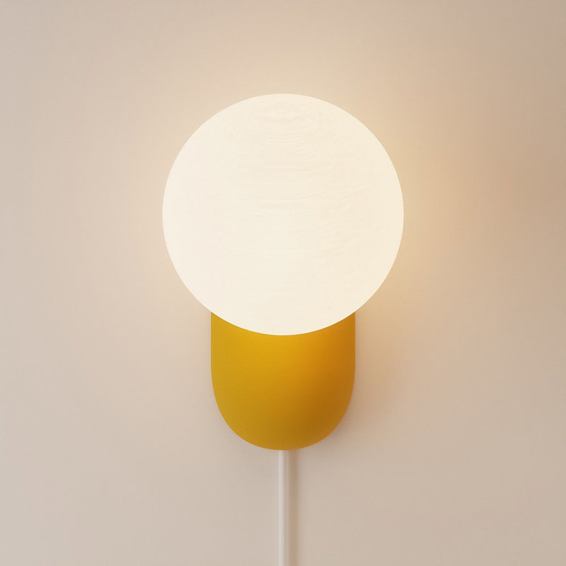 Cantilever Wall Light, Mustard