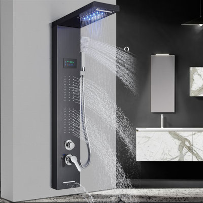 44.8'' Shower Panel with Fixed Shower Head