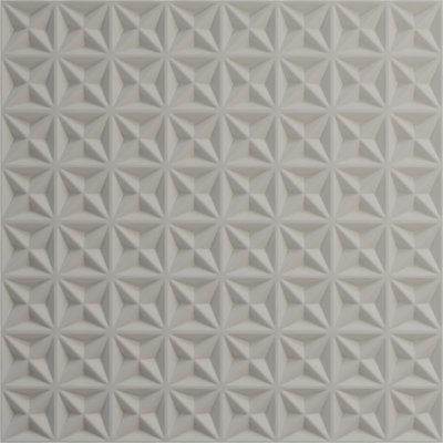 Couvre-panneau mural décoratif 3D H 19 5/8 po x l 19 5/8 po Coralie Endurawall 2,67 pieds carrés Pi.