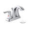 4 po Robinet pour salle de bain à 2 poignées Centreset-101195856