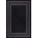 Raceland Black Non-Slip Area Rug