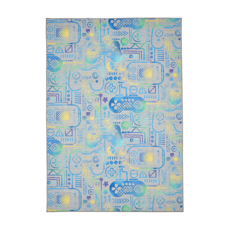 Animal Print Digitally Printed 120cm X 170cm Area Rug, Rectangle 80 x 150 cm
