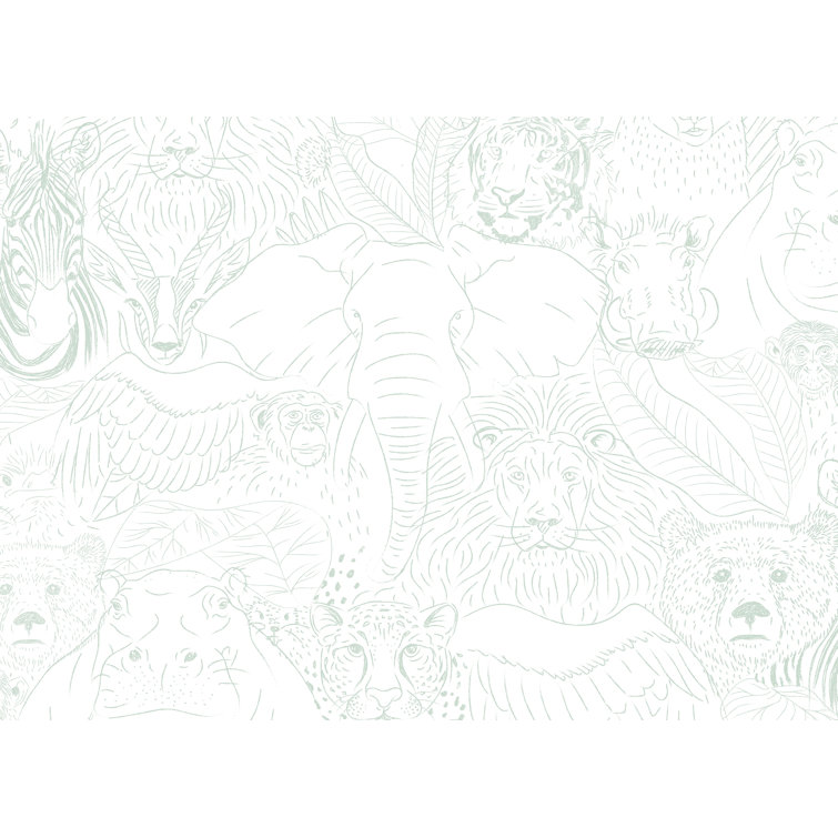 Anewall Animal Kingdom Wallpaper | Perigold