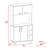 Bayshore 3-Shelf Pantry Cabinet White